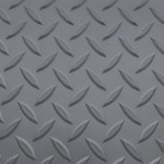 Diamond Plate 1 Metallic Gray